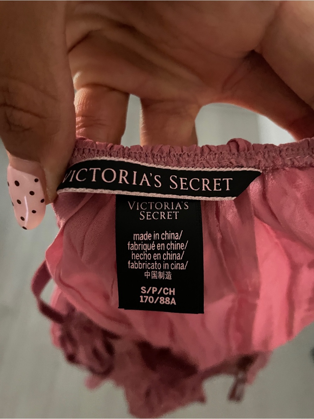 Victoria's Secret Pink Slip Lace Bow Size S 2017 Coquette Lingerie Chemise - Picture 5 of 6
